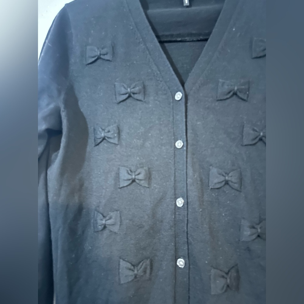 Marc Jacob Black  Cardigan‎ - Picture 2 of 5